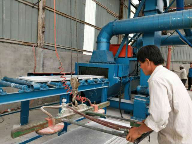 全自動石材拋丸噴砂機(jī)